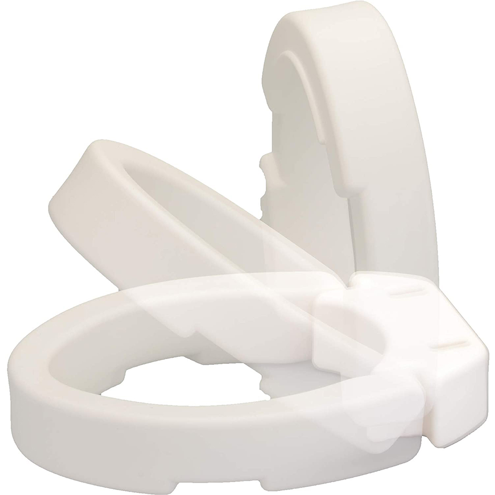 Toilet Seat Riser Hinged Standard Nova Medical Products